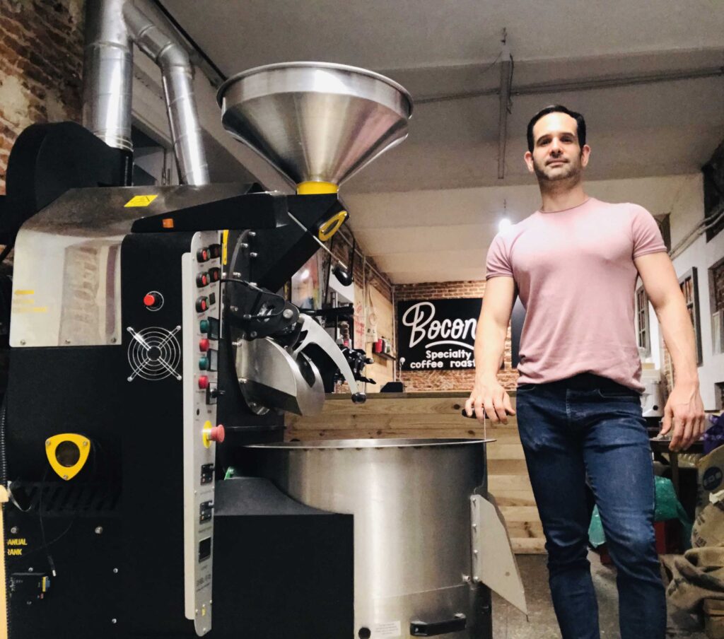 tostador de cafe de especialidad o specialty coffee